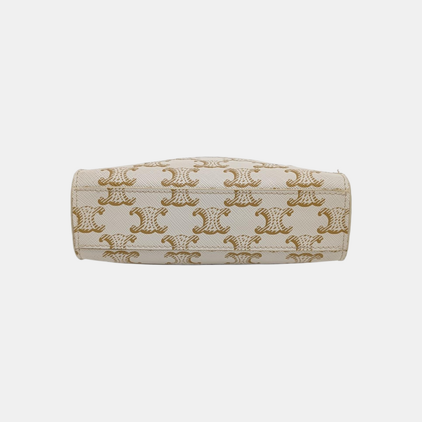CABAS CELINE Mini Coated Canvas White