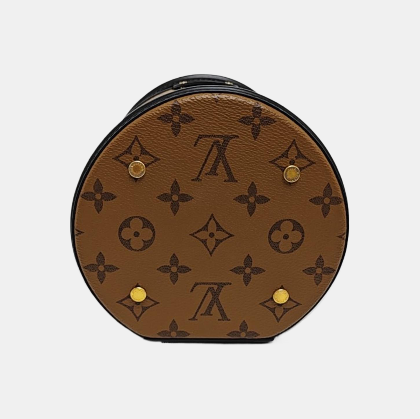CANNES PM Monogram Coated Canvas Brown