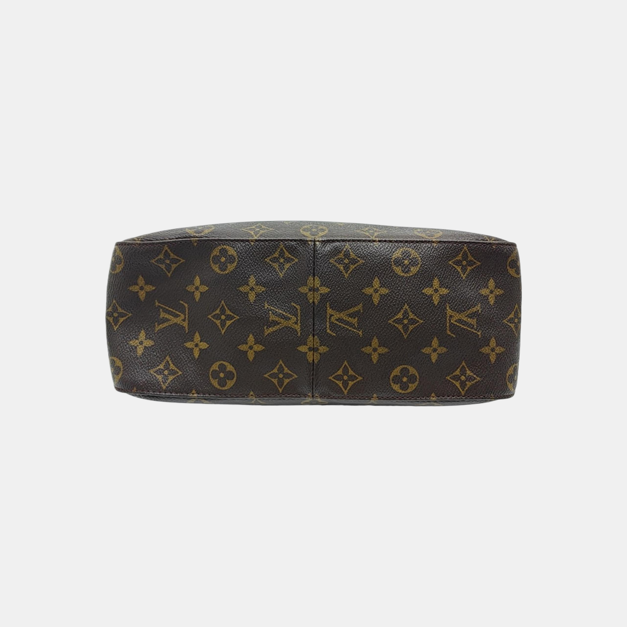 LOOPING GM Monogram Coated Canvas Brown