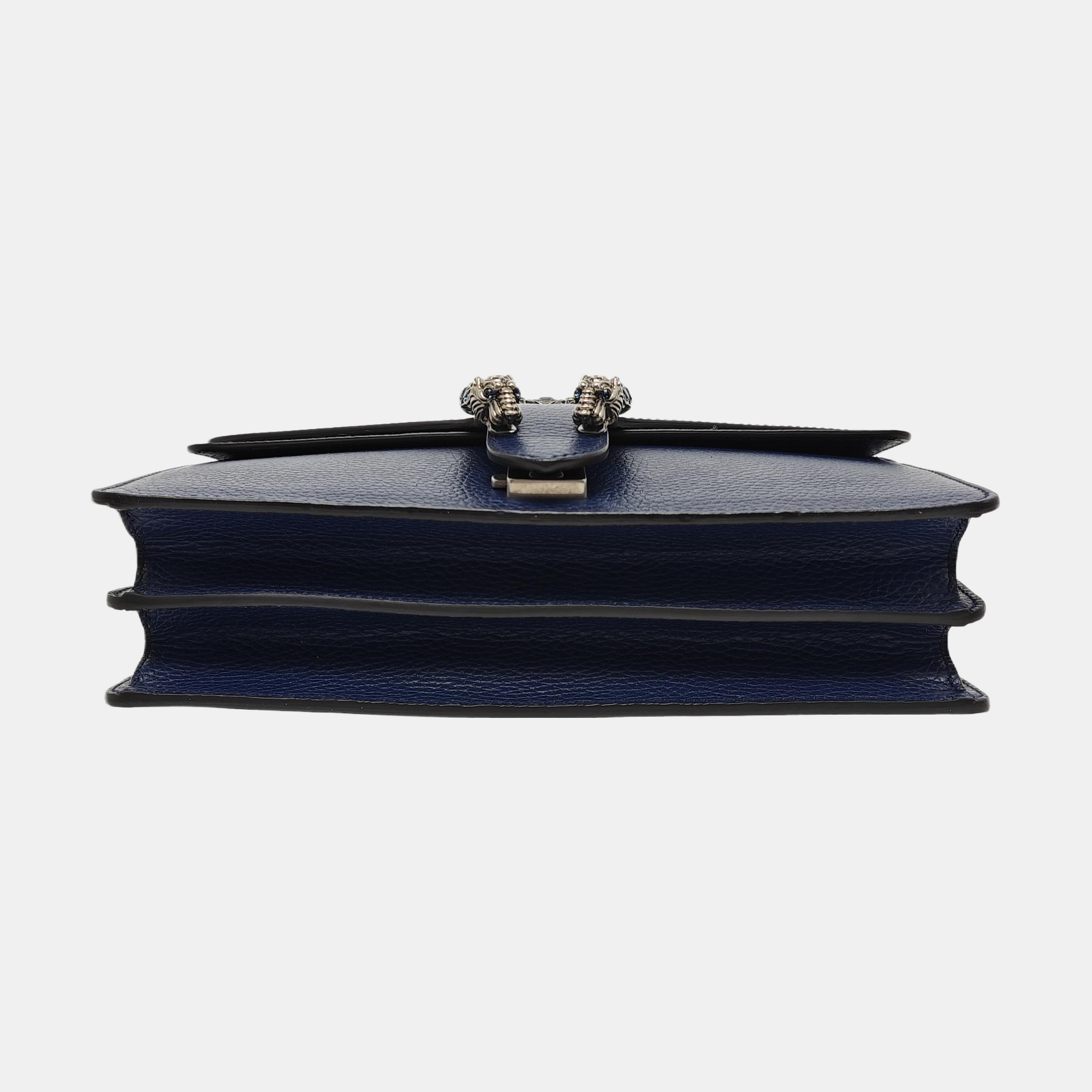 Authenticated pre-owned  Dionysus Small Calfskin Blue - Shoulder Bag at Looply