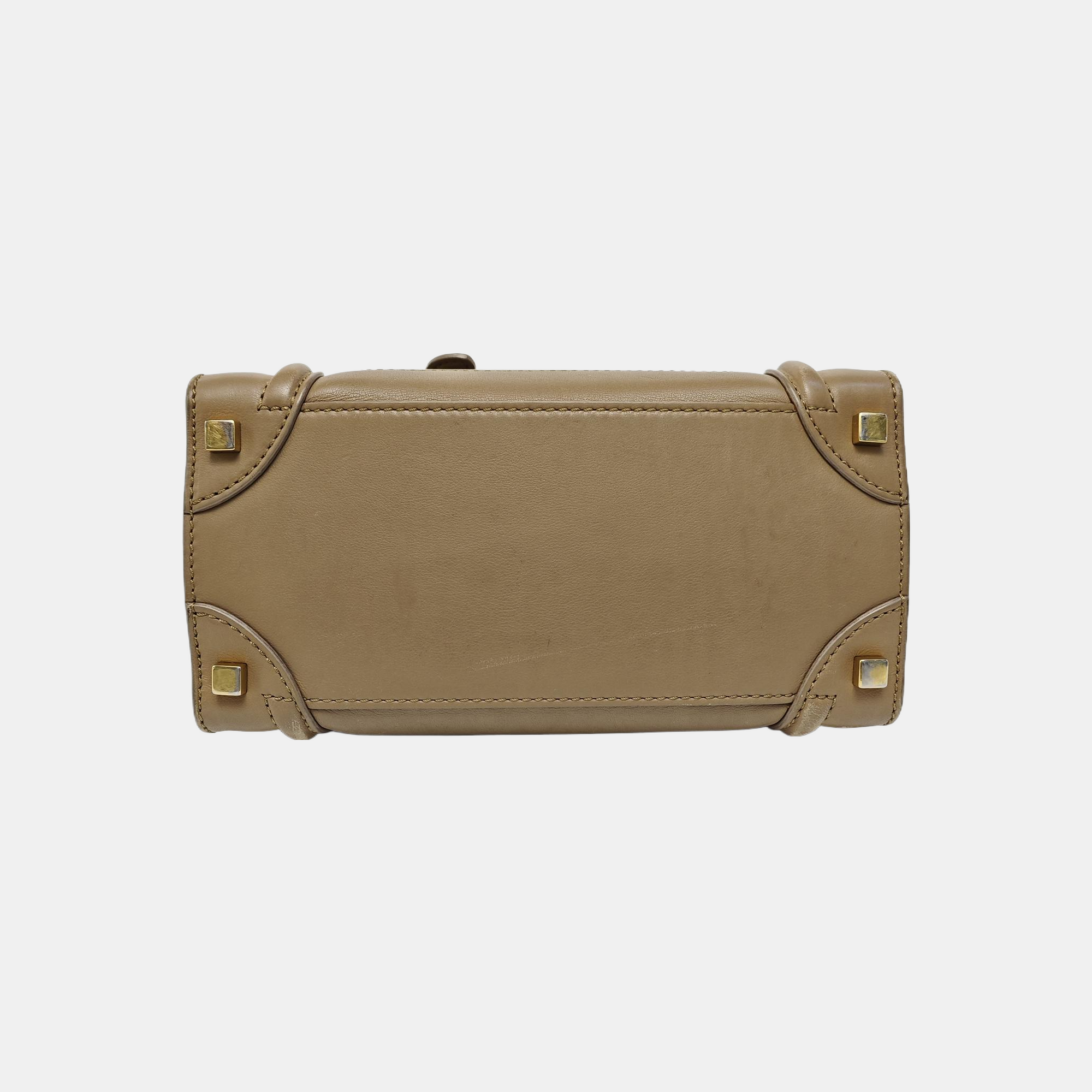 LUGGAGE Calfskin Brown