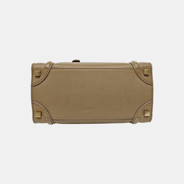 LUGGAGE Calfskin Brown