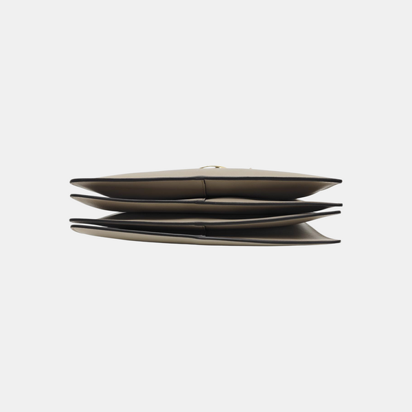 Faye Medium Calfskin Gray