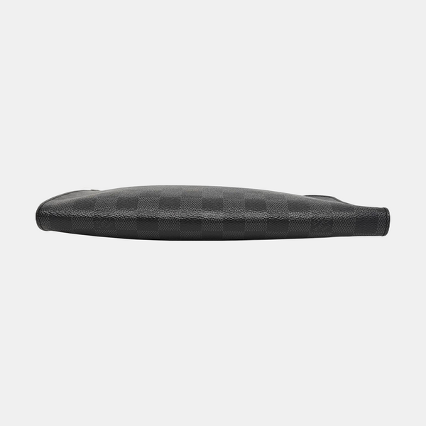 Pochette Jour PM Damier Graphite Coated Canvas Gray