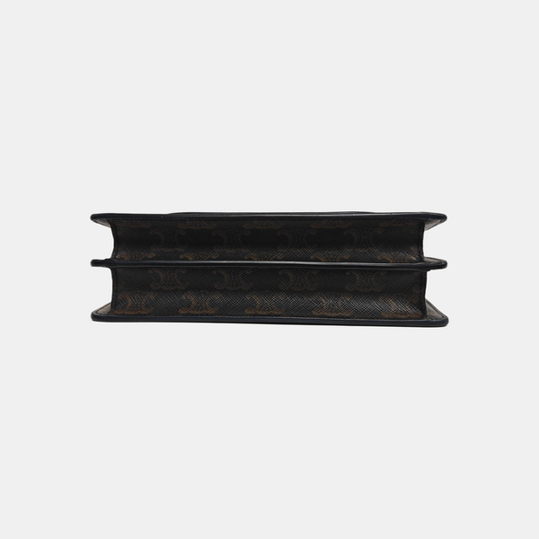 TRIOMPHE CANVAS Small Coated Canvas Brown