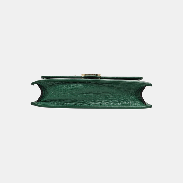 Interlocking G Calfskin Green