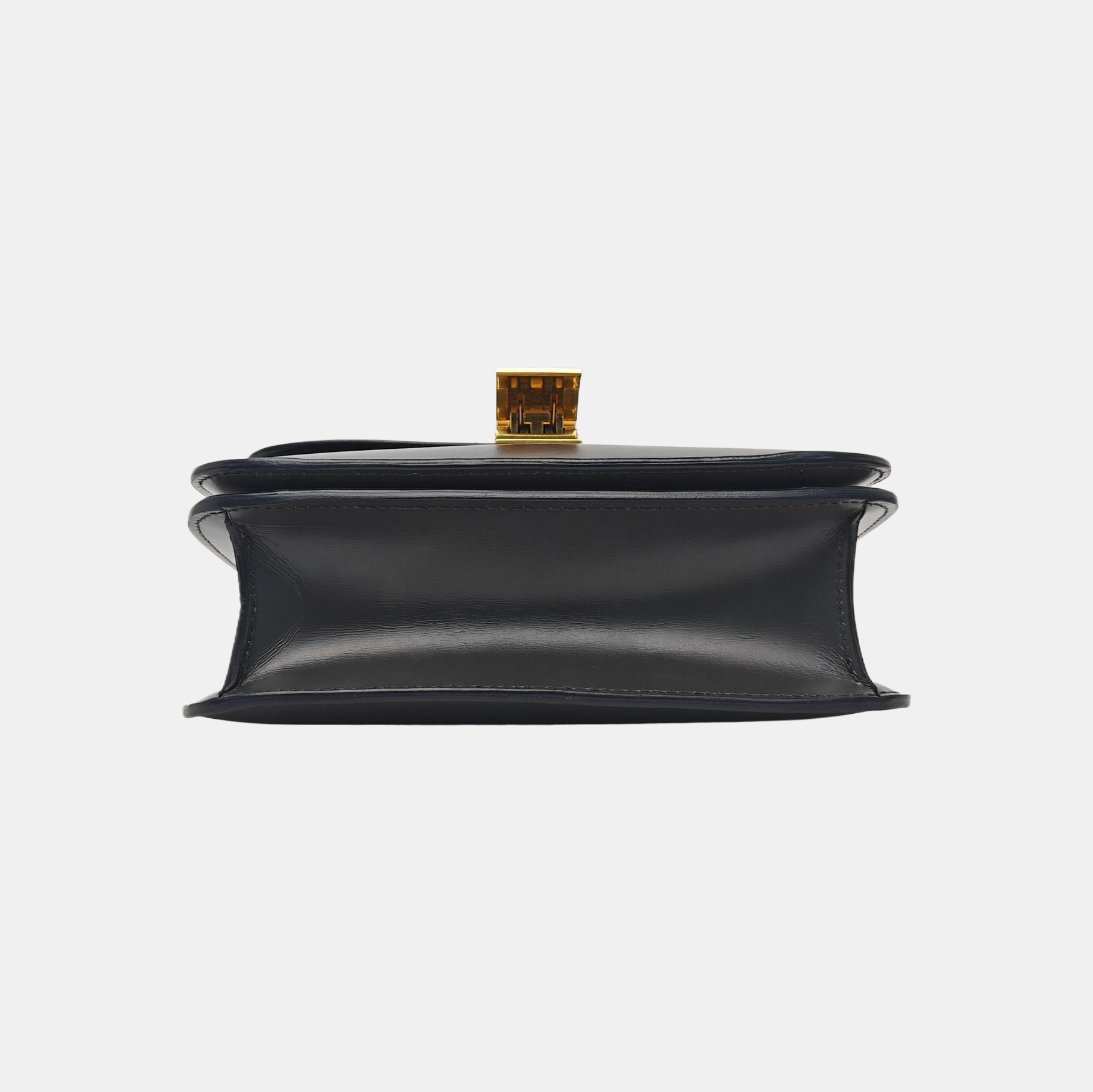 CLASSIC BOX Small Leather Gray