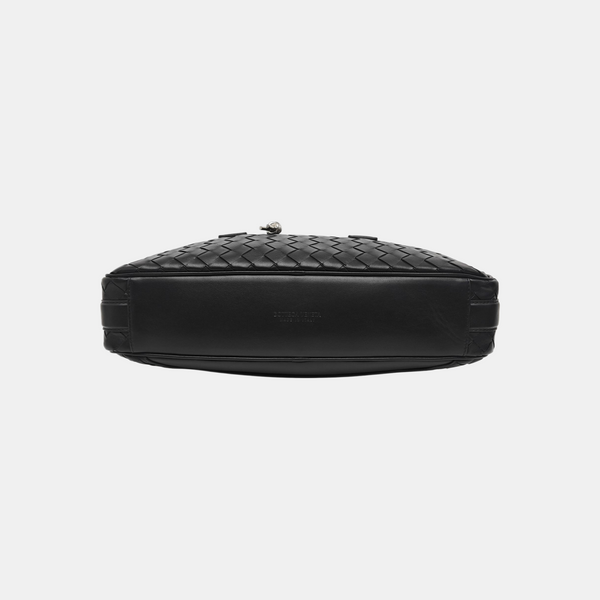 Calfskin Shoulder Bag Black