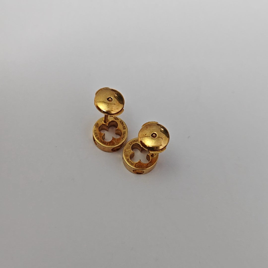 EMPREINTE 18k Rose Gold Stud Earrings