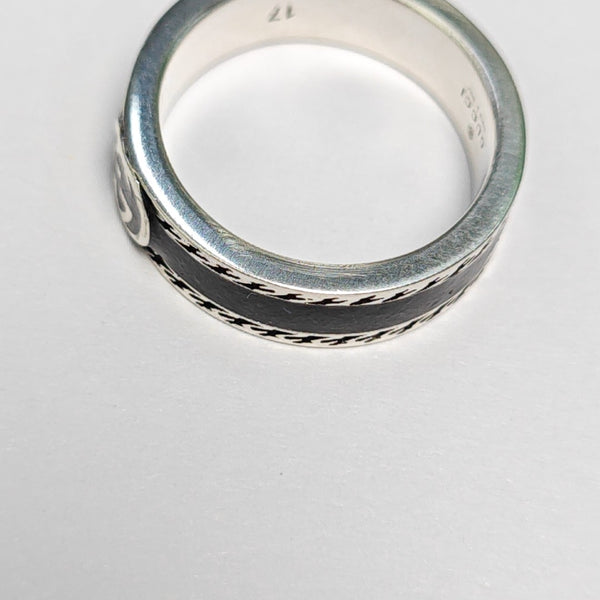 925 Sterling Silver Ring HK 17
