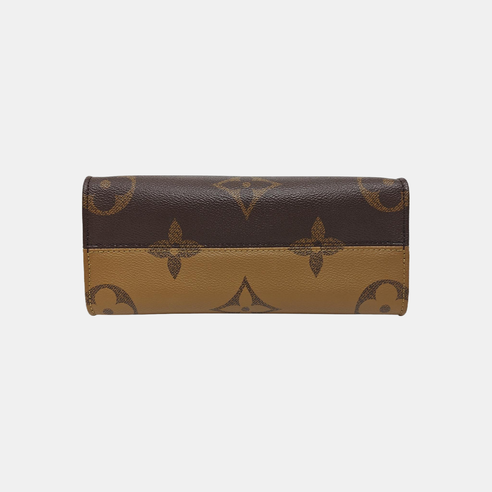 ONTHEGO PM Monogram Coated Canvas Brown