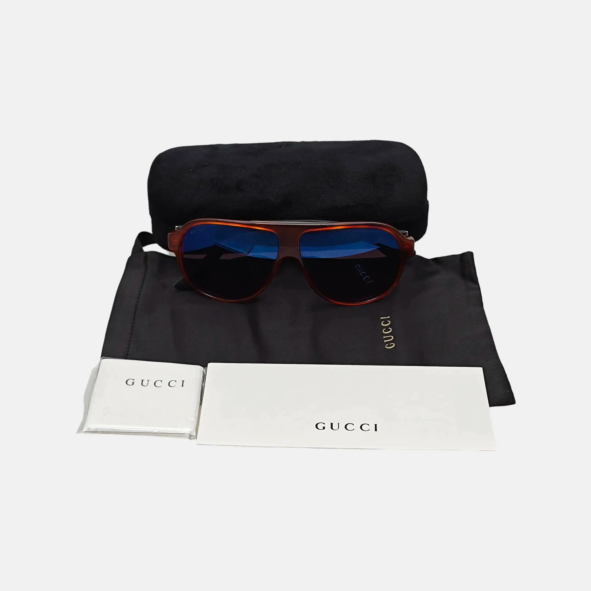 Synthetic Sunglasses Blue