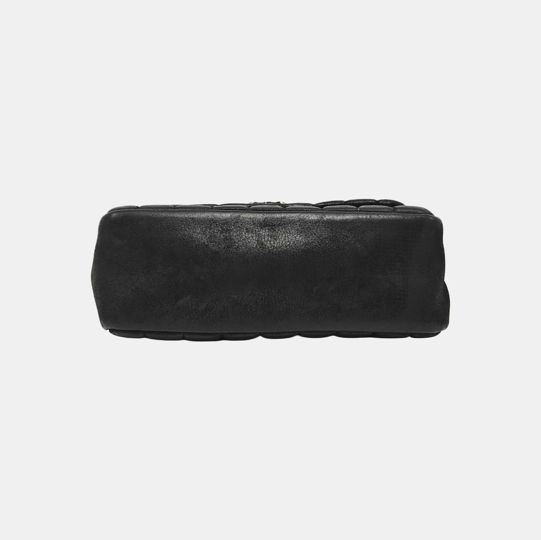Quilted Calfskin Shoulder Bag Black