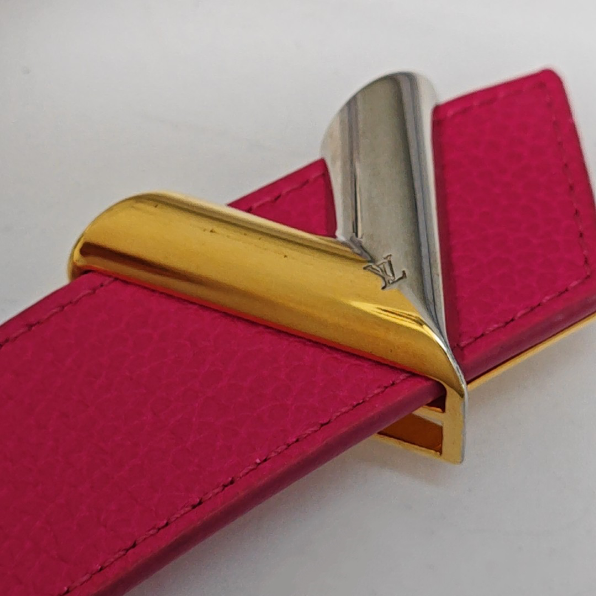 Leather Belt Red