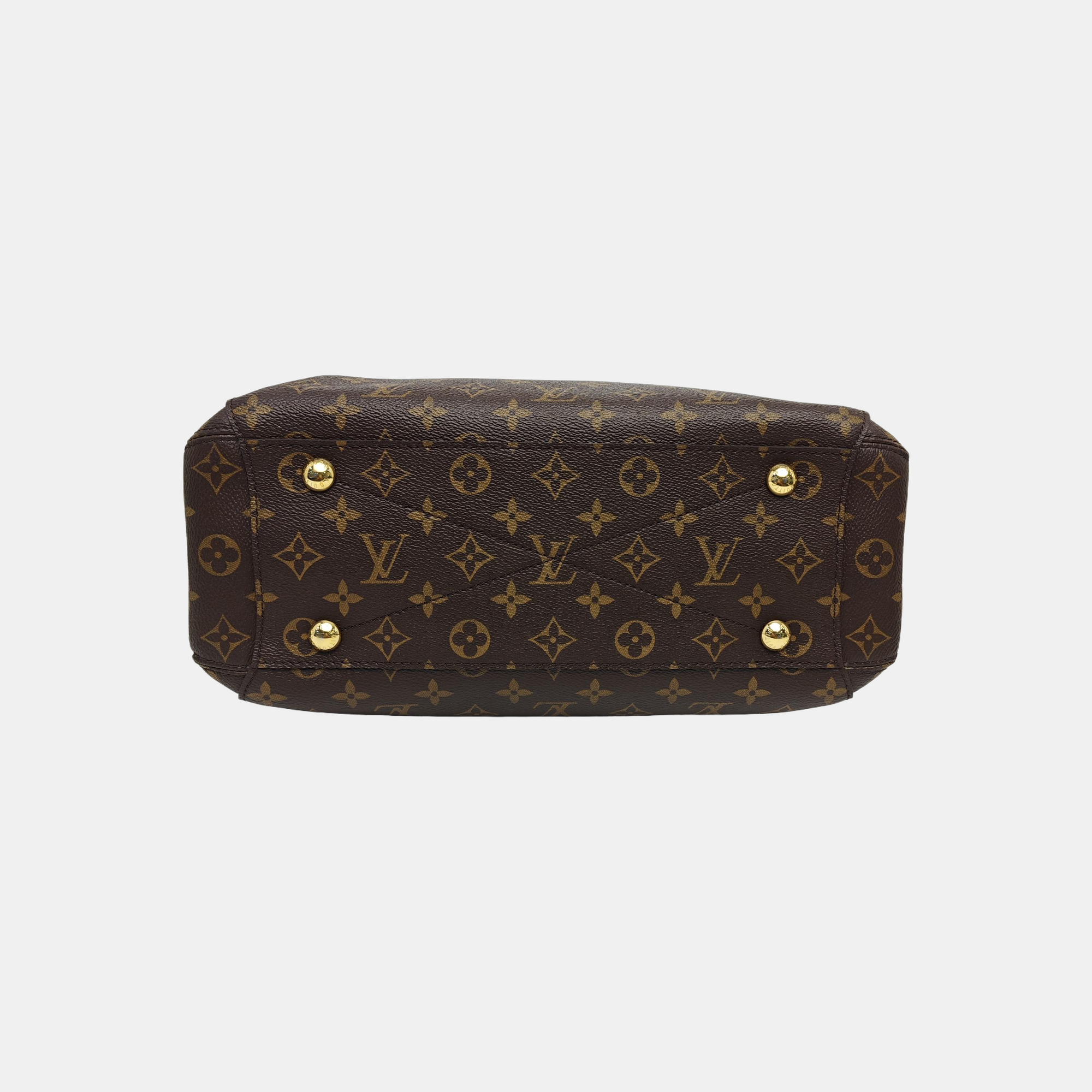 MONTAIGNE Monogram Coated Canvas Brown