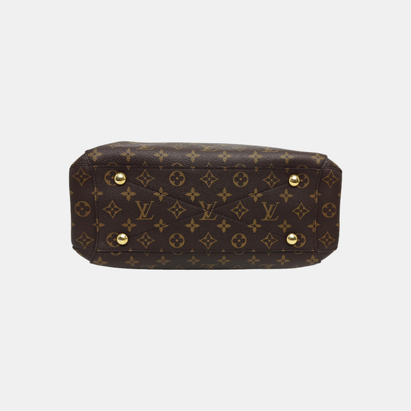 MONTAIGNE Monogram Coated Canvas Brown