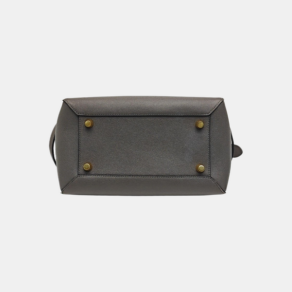 BELT Mini Calfskin Gray