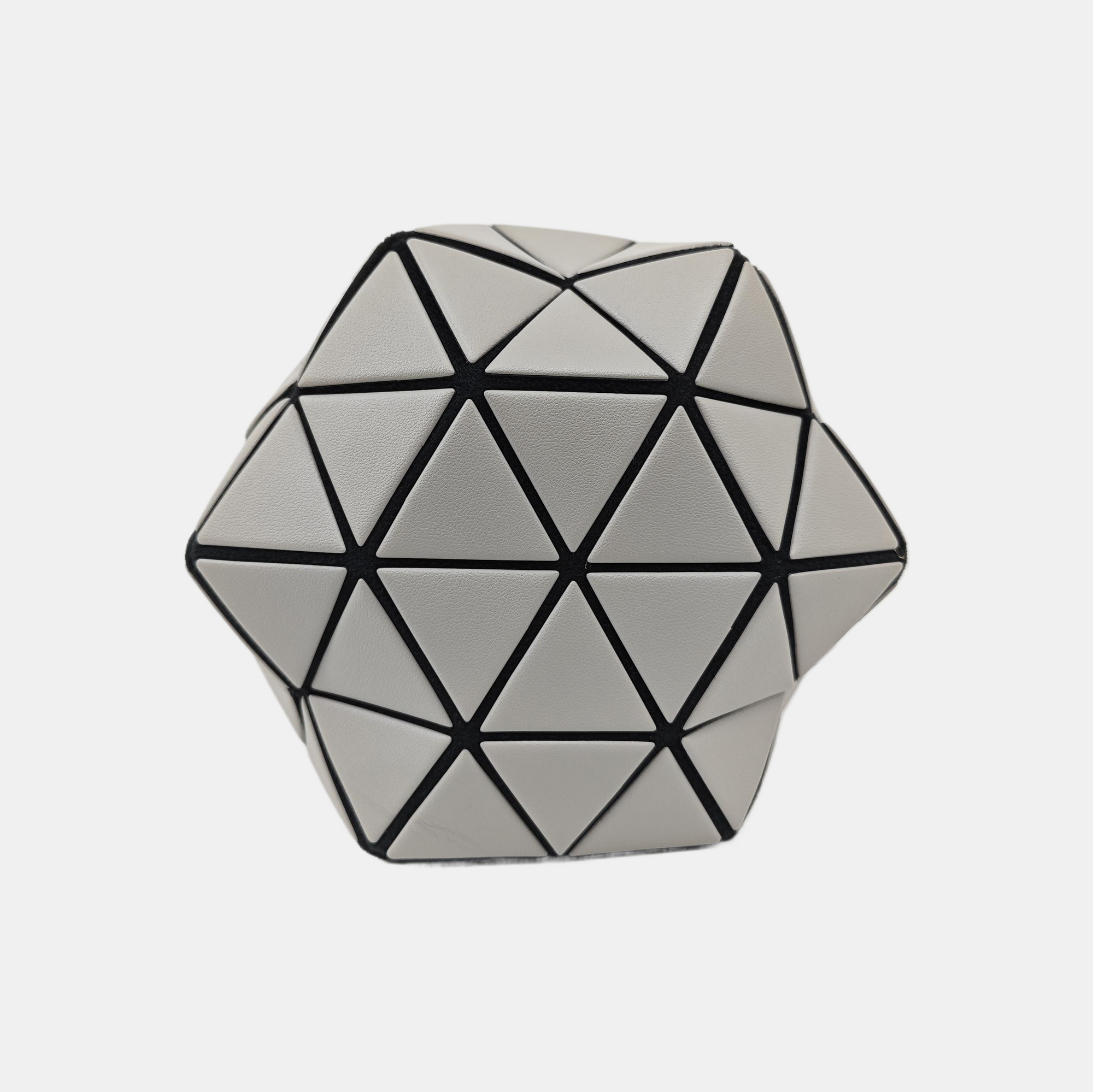 Special Material Shoulder Bag Gray