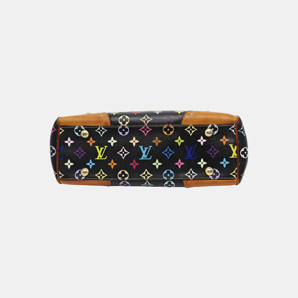 LV × TM BEVERLY MM Monogram Coated Canvas Black