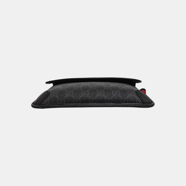 Neo Vintage Monogram Coated Canvas Black