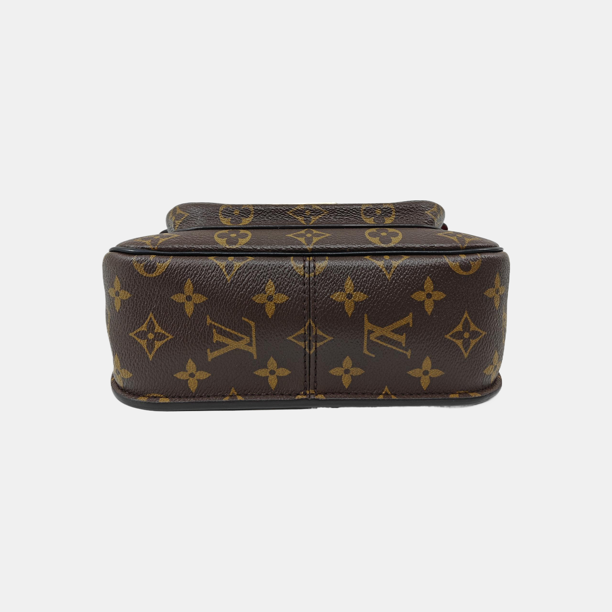 PASSY Monogram Coated Canvas Brown