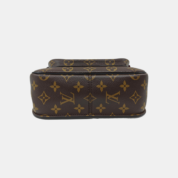 PASSY Monogram Coated Canvas Brown