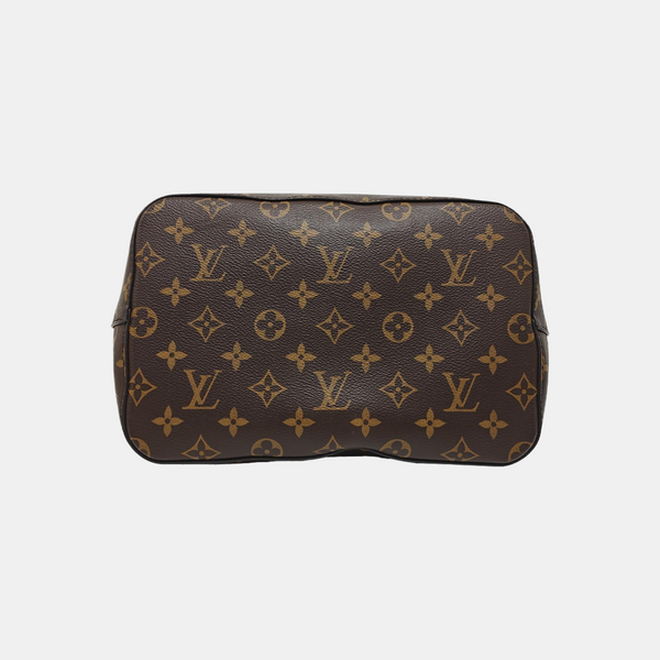 NÉONOÉ MM Monogram Coated Canvas Brown
