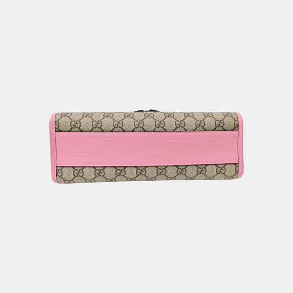Children’s GG Bucket Monogram Coated Canvas Beige