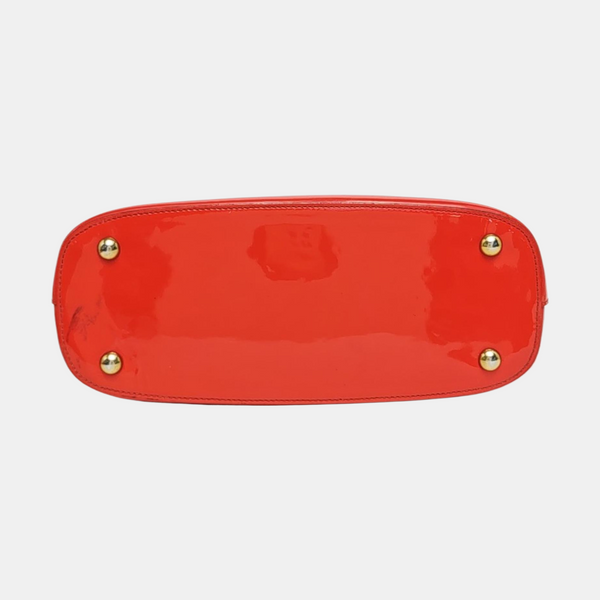 Bright Bit Patent Leather Red