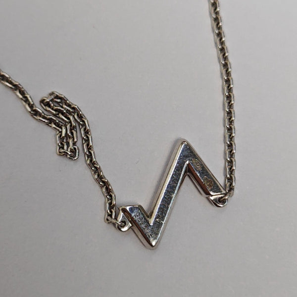 LV VOLT 18k Gold Silver Necklace