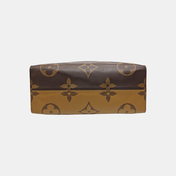 ONTHEGO GM Monogram Coated Canvas Brown