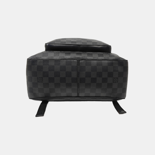 JOSH Damier Graphite Coated Canvas Gray