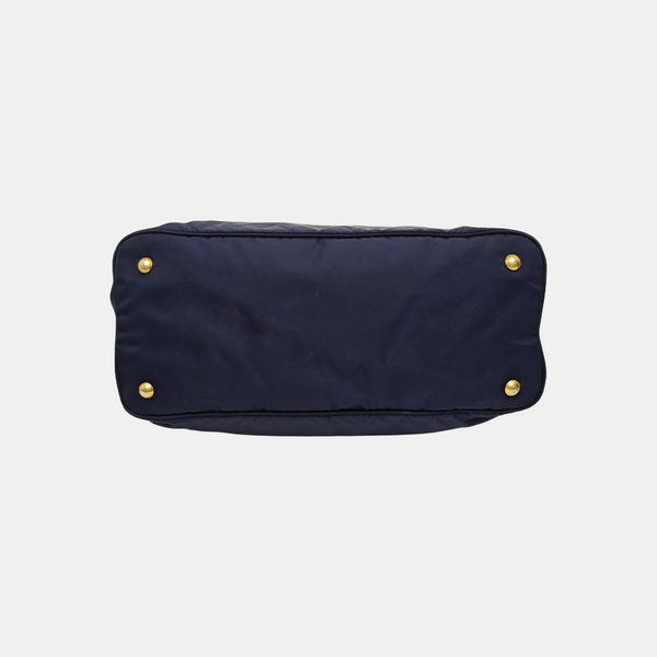 Gaufre Nylon Blue