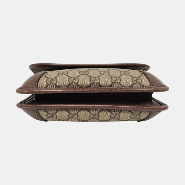 Neo Vintage Small Monogram Coated Canvas Beige