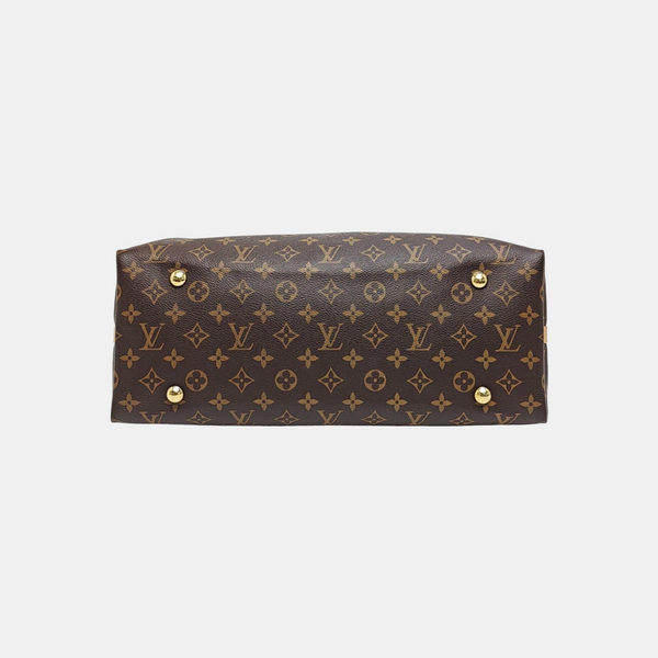 CARRYALL MM Monogram Coated Canvas Brown