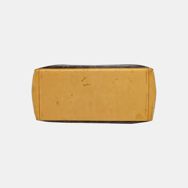 PIANO Monogram Coated Canvas Brown
