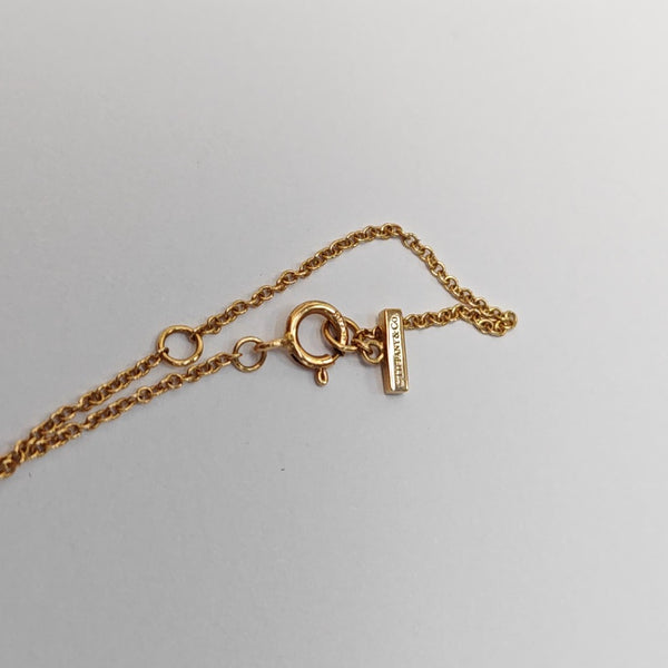 Tiffany T 18k Rose Gold Necklace