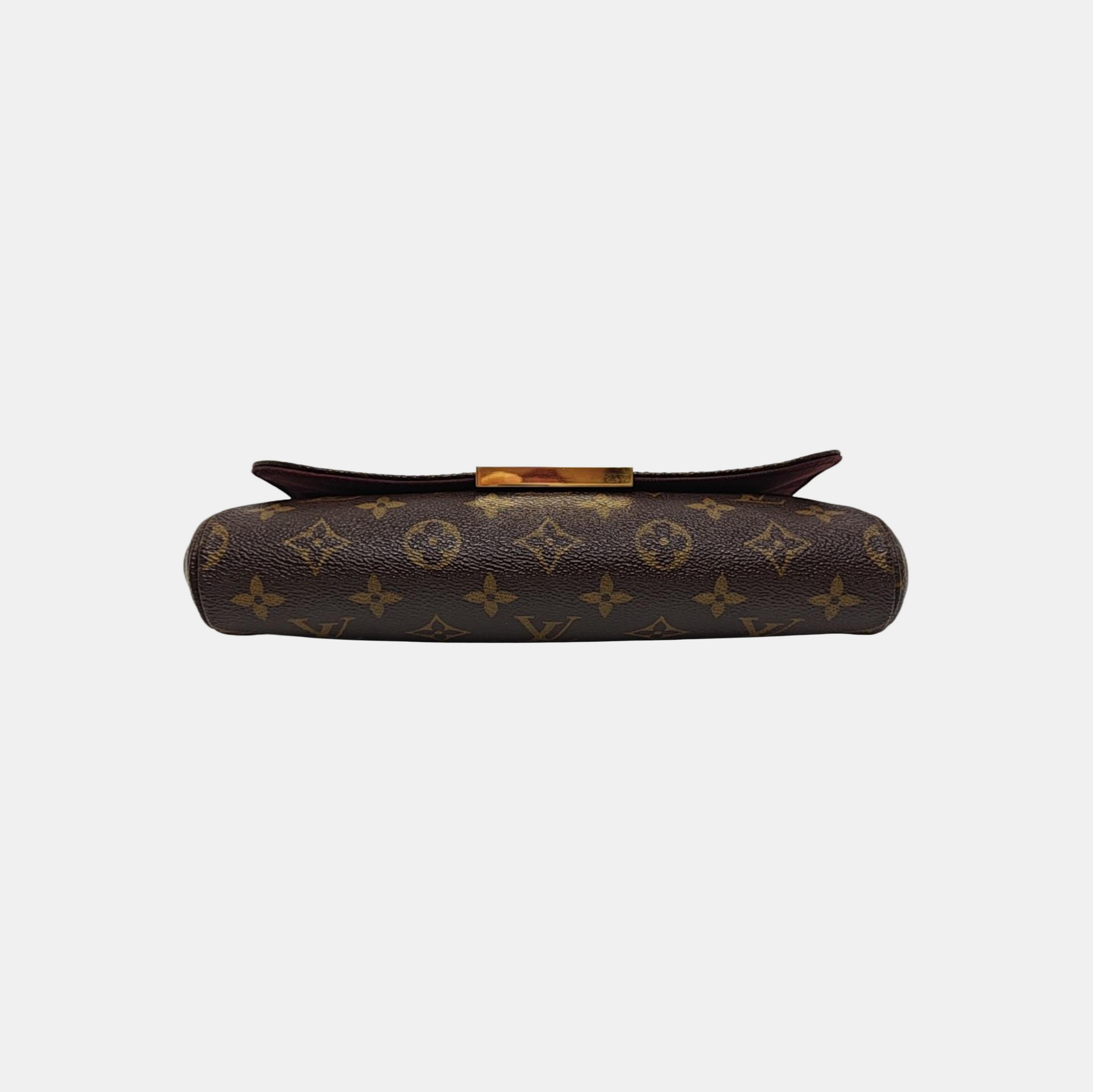 FAVORITE MM Monogram Coated Canvas Brown