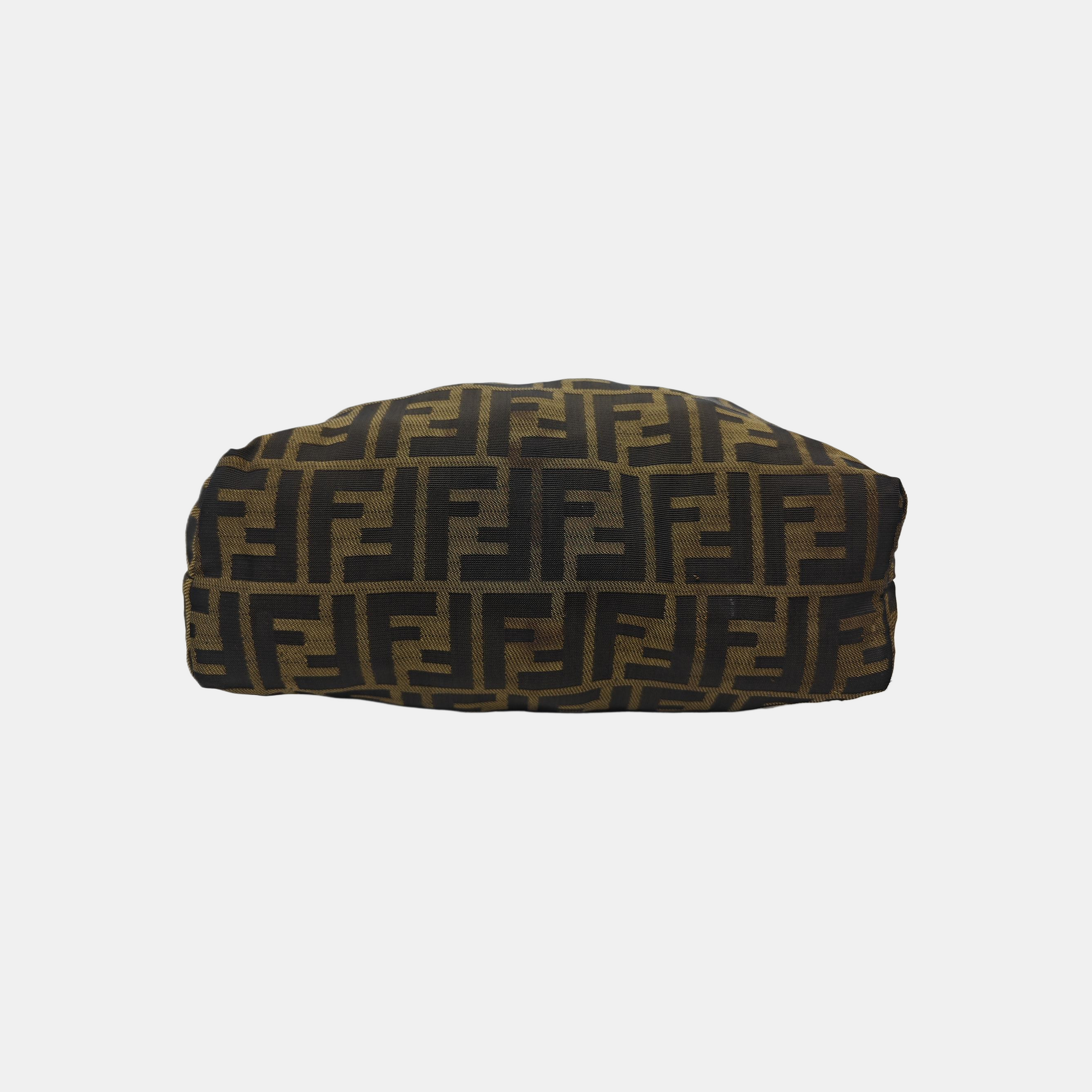 Canvas Top Handle Bag Brown