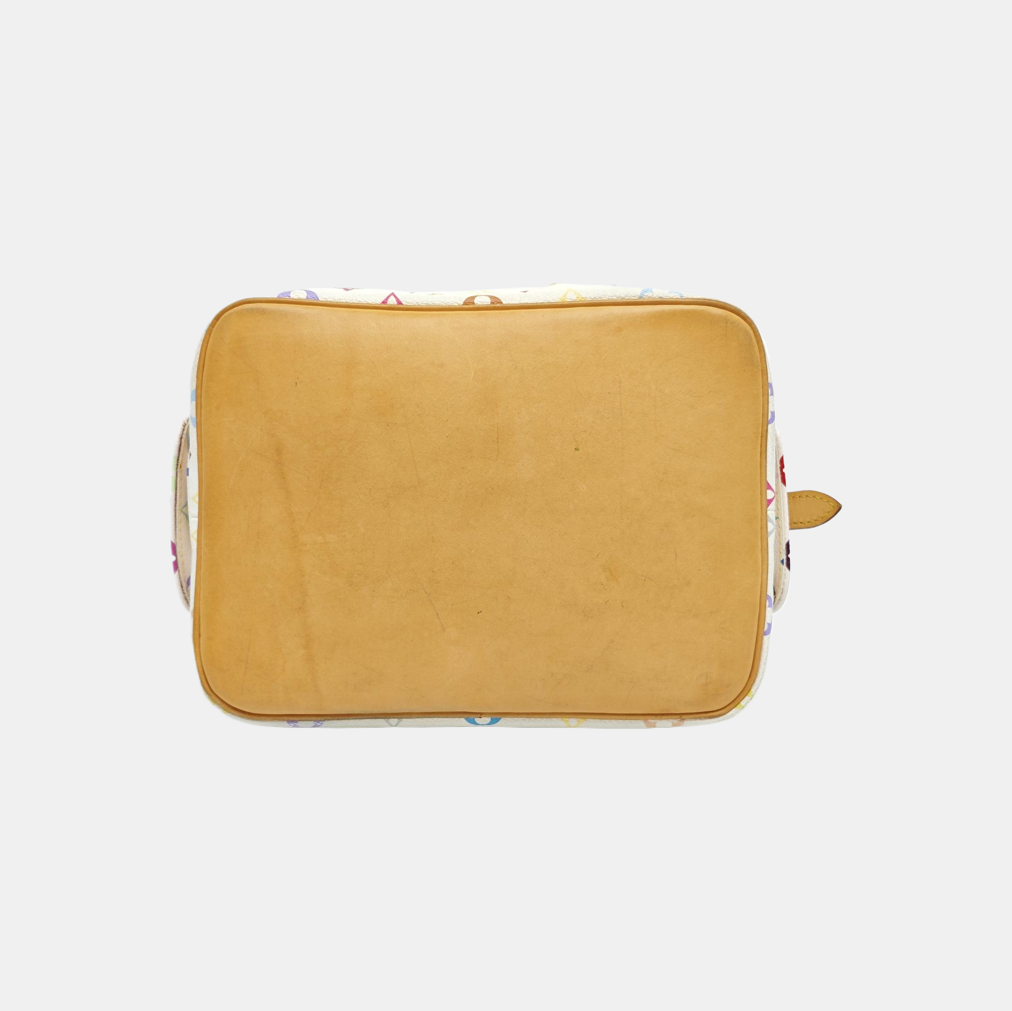 LV × TM NÉONOÉ MM Monogram Coated Canvas White