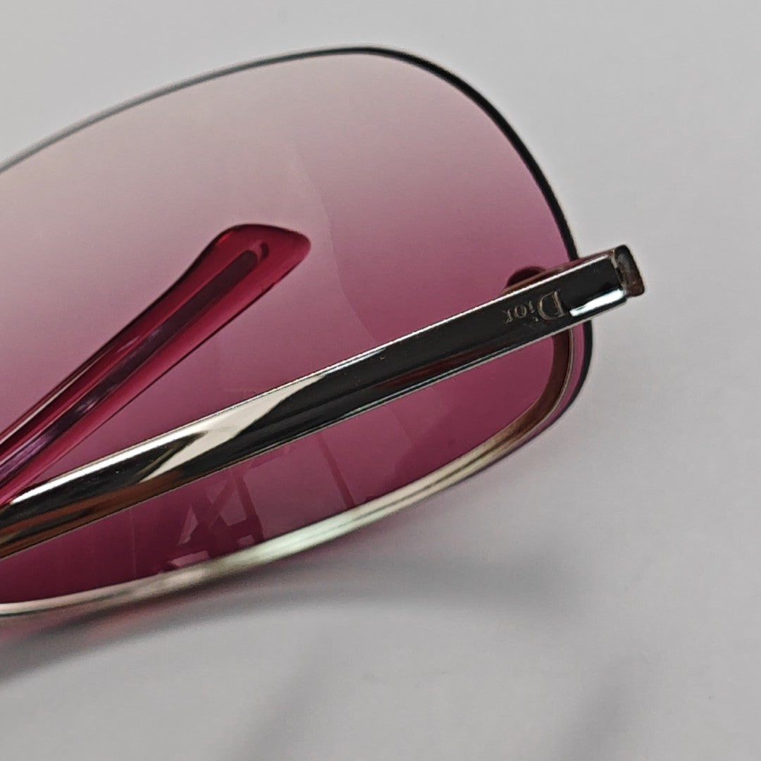 Metal Sunglasses Red