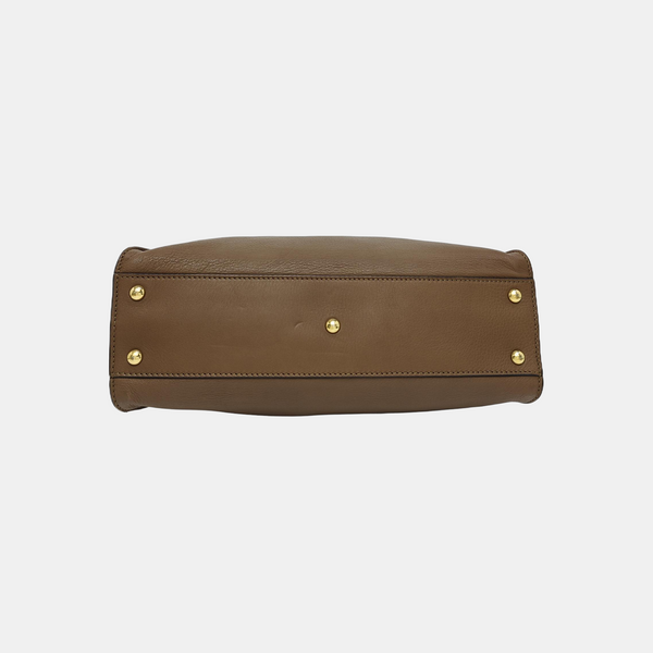 Peekaboo Medium Calfskin Brown