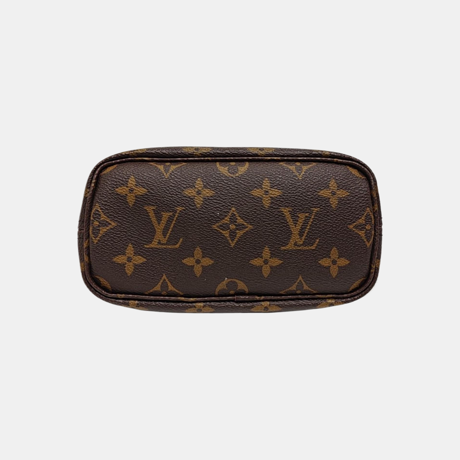 NEVERFULL BB Monogram Coated Canvas Brown