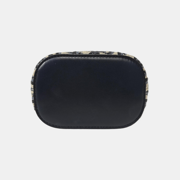 30 Montaigne Mini Oblique Canvas Beige