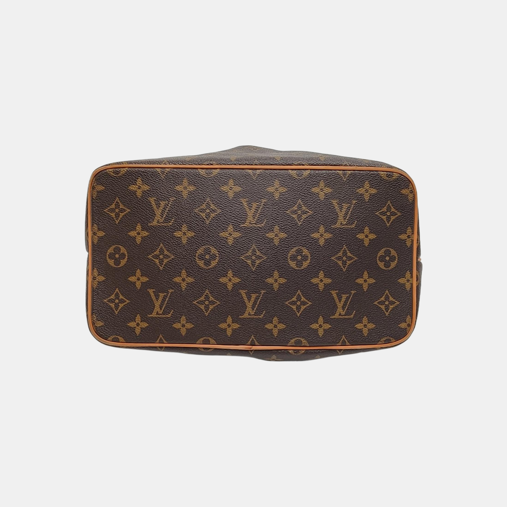 PALERMO PM Monogram Coated Canvas Brown