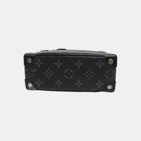 SOFT TRUNK Mini Monogram Coated Canvas Black