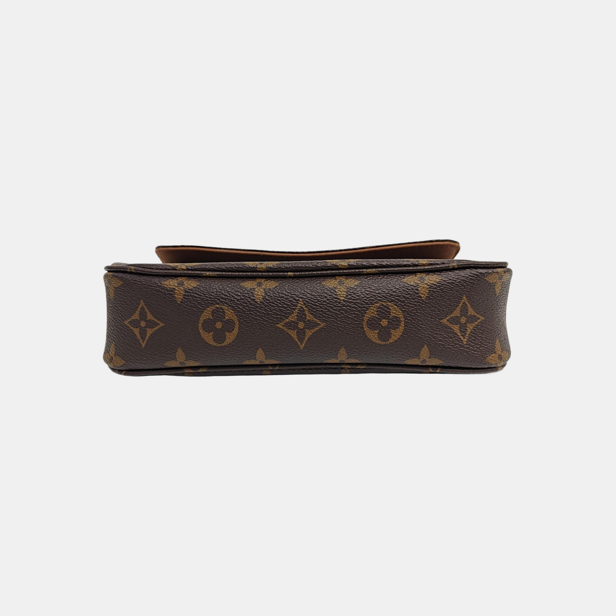 IVY Monogram Coated Canvas Brown