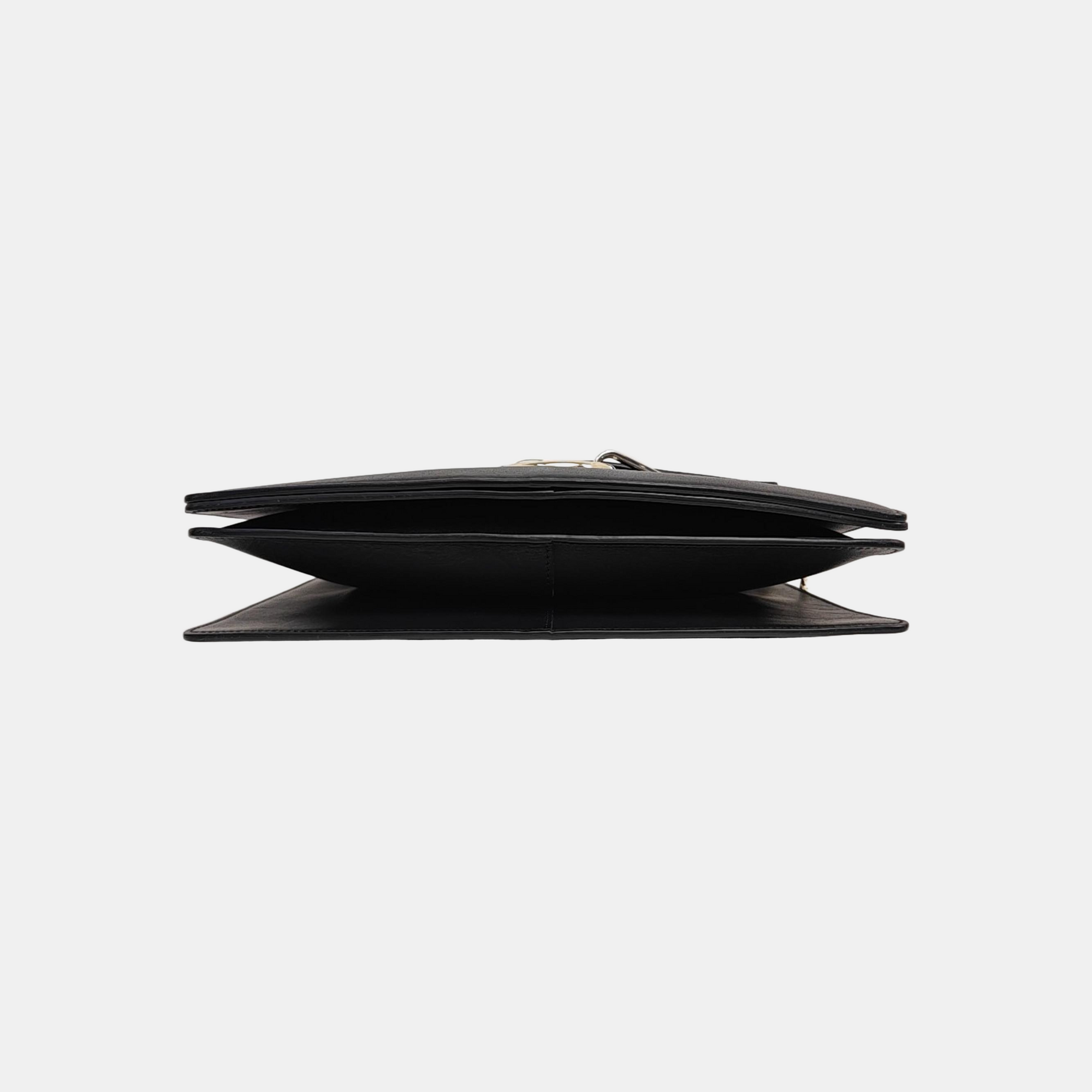 Faye Medium Calfskin Black