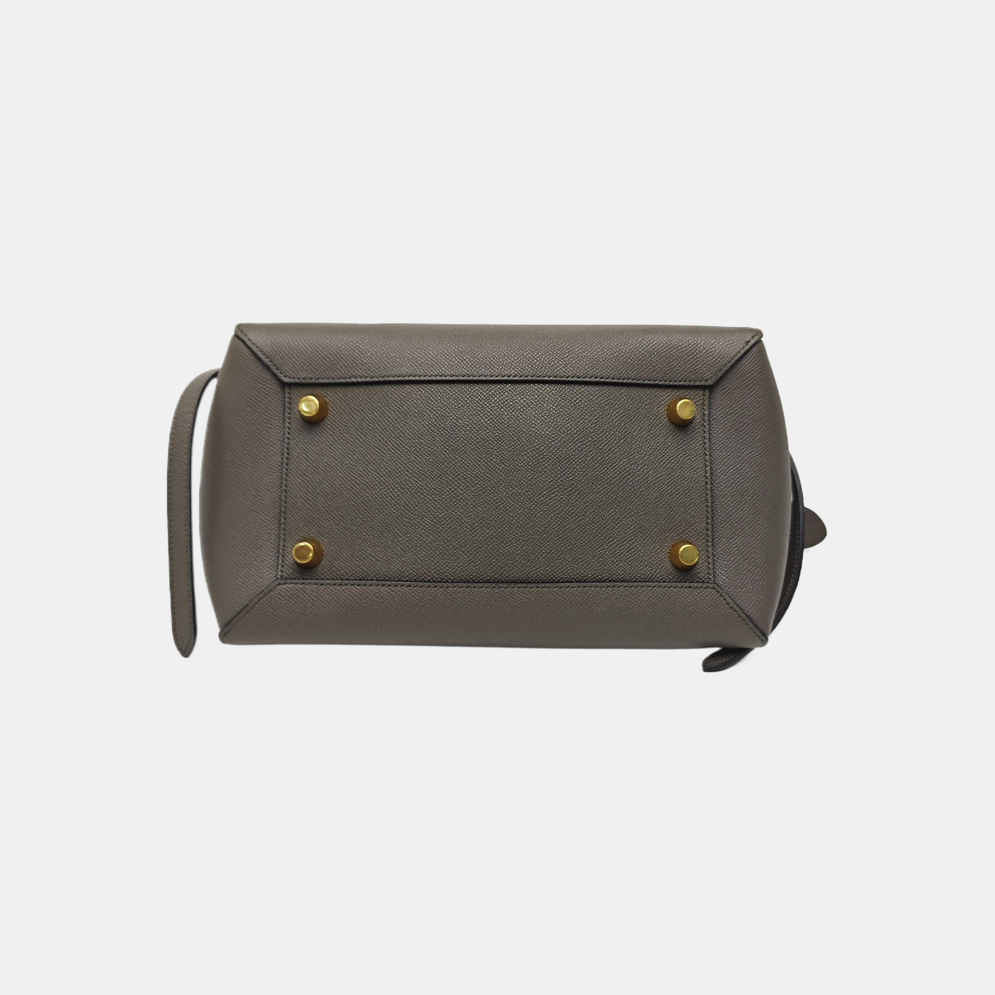 BELT Mini Calfskin Gray