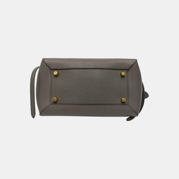 BELT Mini Calfskin Gray